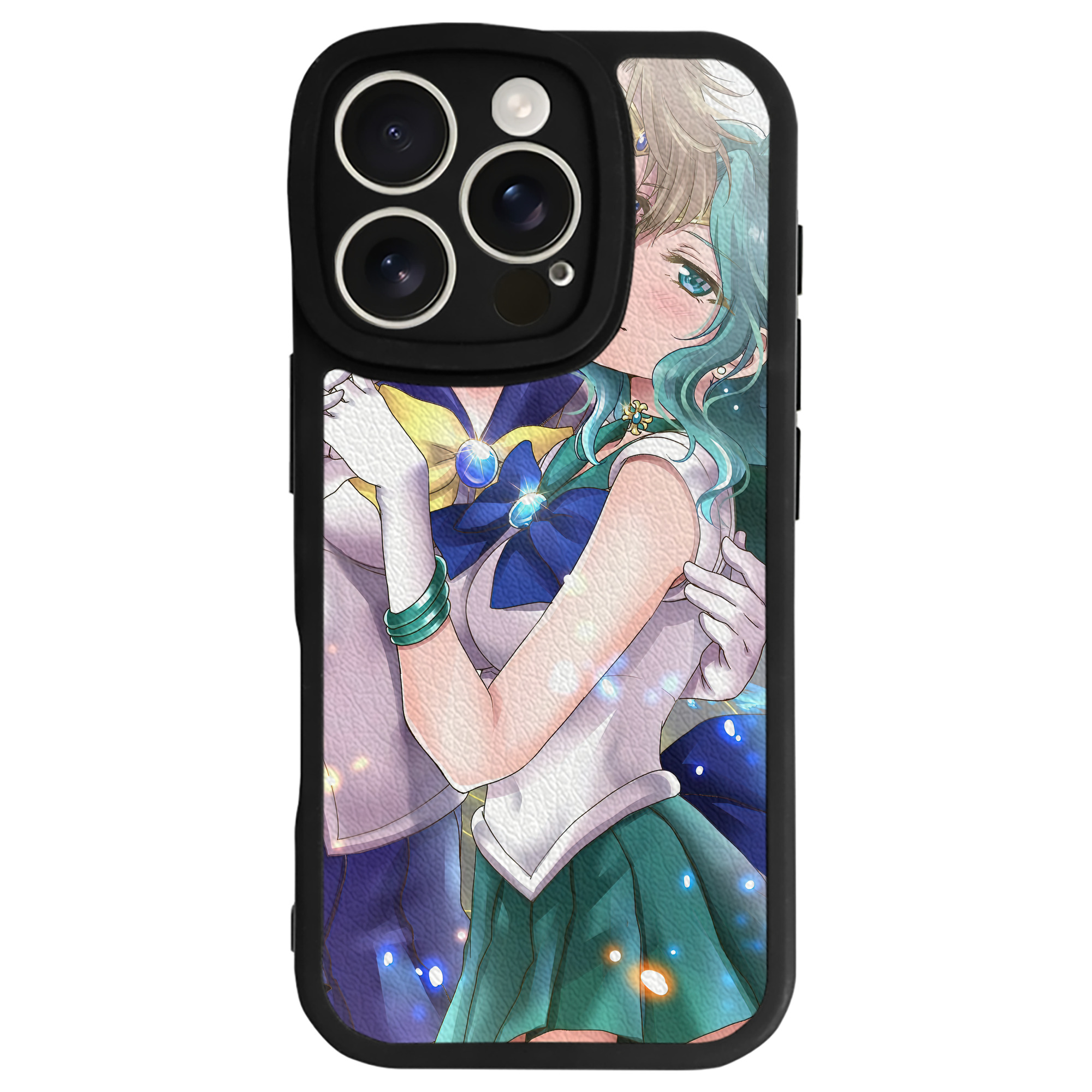 （画像用） 美少女戦士セーラームーン Sailor Moon 【iPhone 16シリーズ対応】シリコンスマホケース（レザー調） 材質：シリコン